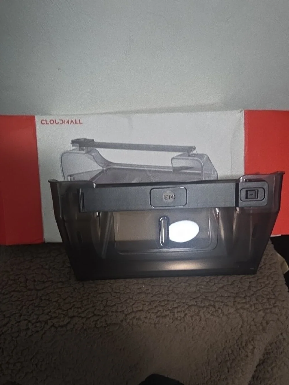 Under Screen Storage Box - Clear